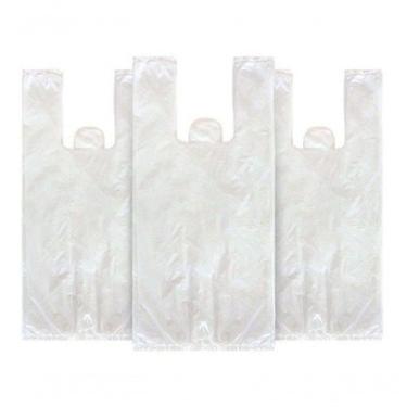 Imagem de Sacola Plástica Reciclada 40x50 Branca 15kg