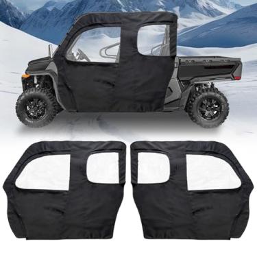 Imagem de QYMOTO Portas macias Uforce 1000 XL, gabinete de cabine macia de PVC 900D com janela de zíper compatível com CFMOTO Uforce 1000 XL 2022-2024 acessórios