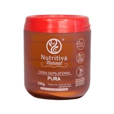 Imagem de Cera Depilatória Pura Nutritiva Natural 290g