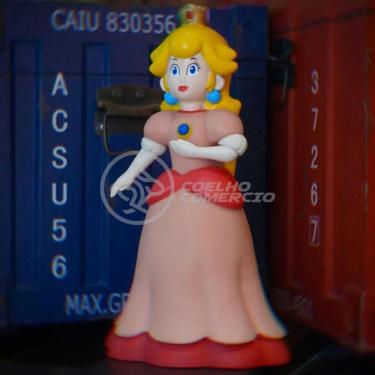 Imagem de Boneco Princesa Peach Toadstool Super Size 23Cm - Mario