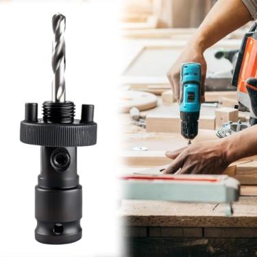 Imagem de RNXRZANK Conjunto de Brocas Escareadoras para Furos Escareadores, Broca de Rebaixamento com Liberação Rápida, Ao Desgaste E Multifuncional, Chave Elétrica, Tamanho real