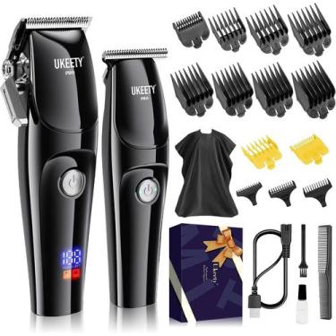 Imagem de Máquina de cortar cabelo Ukeety Professional Bear Trimmer sem fio