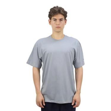 Imagem de Camiseta Champion Athletic Basic Cinza Masculina-Masculino