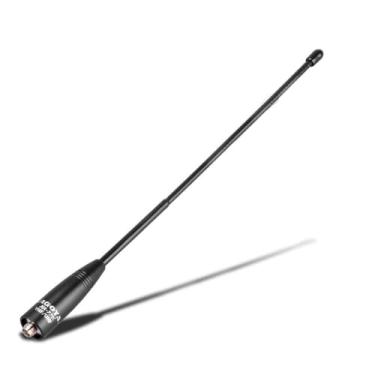 Imagem de Antena Nagoya NA-771C autêntica genuína (sintonizada com frequência comercial) 38 cm chicote VHF/UHF (155/455Mhz) antena SMA-fêmea para rádios BTECH e BaoFeng