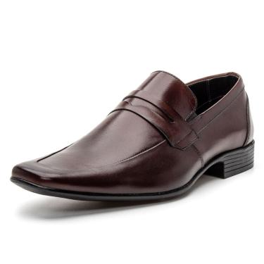 Imagem de 4606BGI-Sapato Social Masculino Loafer calce fácil em Couro