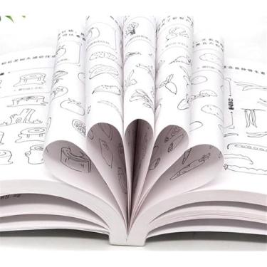 Imagem de Livro de desenho simplificado, livro de colorir infantil