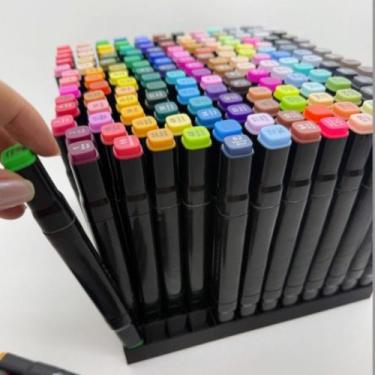 Imagem de Suporte Rack Organizador 80 Canetas Marcador - clickstech