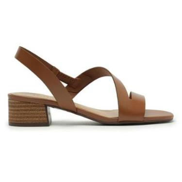 Imagem de Sandália Conforto Tiras Cruzadas Lançamento Anacapri-Feminino