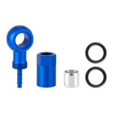 Imagem de Pegciuho Acessório para Freio Hidráulico de Bicicleta, Mangueira de Freio a Disco Tipo Banjo, Capa Protetora, Mangueira de Reposição para Reparo, Azul