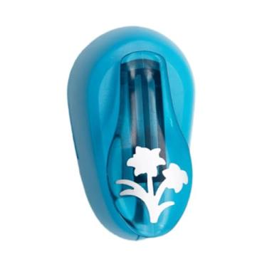 Imagem de Nishiyuenyi Mini Furador de Papel Artesanal, com Cabo Ergonômico, Ideal para Scrapbooking E álbuns de Fotos, Azul