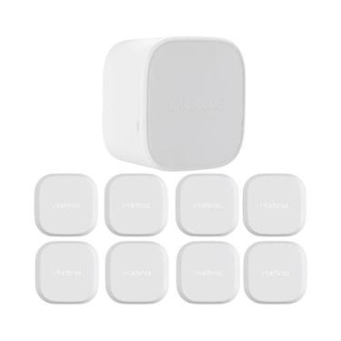 Imagem de Kit 9 Caixas de Passagem Plástica Câmeras Bullet/Dome Interno VBOX 100