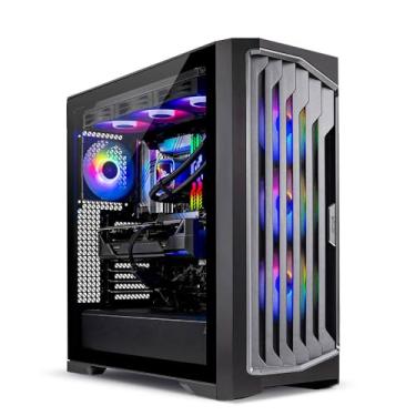 Imagem de Skytech Gaming Desktop PC Legacy 4, Intel i9 14900K 3,2 GHz (5,7GHz Turbo), NVIDIA RTX 5080 16GB, placa Z790, SSD NVMe 2TB Gen4, 64GB DDR5 RAM 6000, 1000W GOLD ATX 3 PSU, ARGB AIO de 420 mm, Wi-Fi