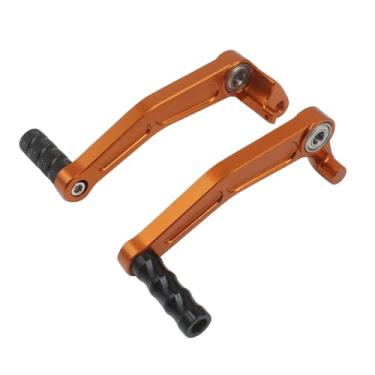 Imagem de REWOLFNUS Pedal de freio traseiro, alavanca de câmbio, travão, embraiagem, alavanca de câmbio para Duke RC 125 200 390 2011-2017 (B)