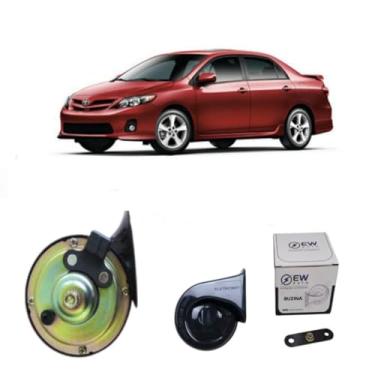 Imagem de BUZINA AUTOMOTIVA CARACOL PLUG (2 PINOS) E CONECTOR PARA COROLLA 2012 >2014