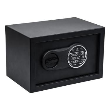 Imagem de Cofre Eletrônico Digital Com Senha E Chave 8,5 Litros Ordene