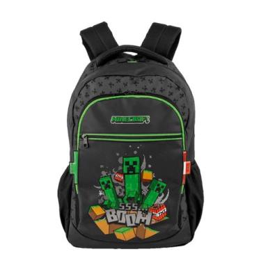 Imagem de Mochila Minecraft Icons Sestini Preto