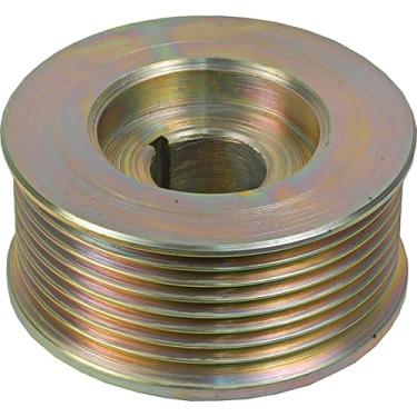Imagem de DB Electrical Polia 208-01000 compatível com/substituição para Arrowhead ADR5051, Kenworth K187367, outros OEMS K187367 7.4 cm Groove OD, tipo de ranhura serpentina, ID de 2,2 cm, 8 ranhuras, diâmetro