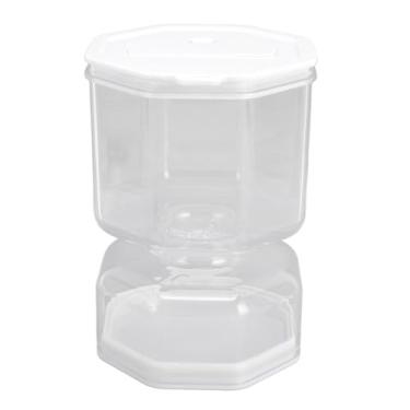 Imagem de Cryfokt Recipiente Multifuncional para Picles e Ampulheta de Azeitona, Recipiente Dobrável para Armazenamento e Temporizador de Cozinha, Material Plástico, Peso de 269g (Estilo2)