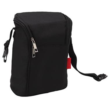 Imagem de Generic Bolsa de Isolamento Térmico para Garrafa de bebê, Sacola de Nylon à Prova D'água para Pendurar Em Carro Portátil Ao Ar Livre para Viagens Em Família, Compras, Caminhada (Preto)