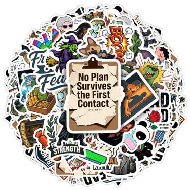 Imagem de BETANAS Pacote com 100 adesivos engraçados de armas – Decalques de vinil de paródia militar tática do exército para laptop, carro, garrafa de água, álbum de recortes, chapéu rígido – presentes para