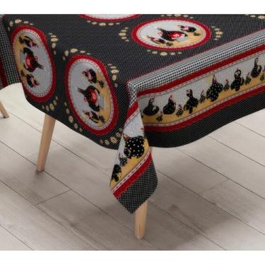 Imagem de Toalha de Mesa Térmica Impermeável Plástico para 4 6 8 e 10 Lugares (8,8 Cadeiras 2,60x1,40)