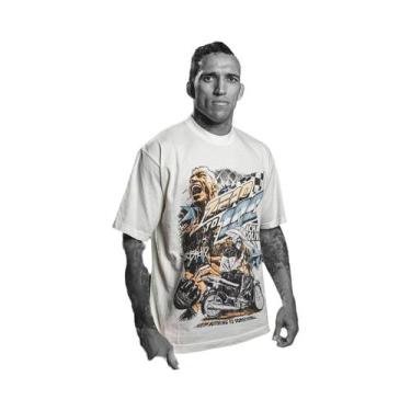 Imagem de Camiseta De Treino Masculina De Verão Para Corrida Em Algodão Manga Cu