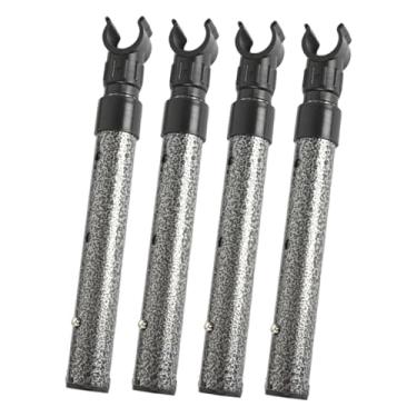 Imagem de Generic Conjunto de 4 Hastes de Suporte para Mesa de Carrinho de Camping, Acessórios Duráveis, Substituíveis, Portáteis e Ajustáveis ​​para Mochilão e, Porcas de 6 Mm