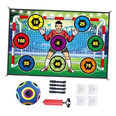 Imagem de Fiocias Jogo de Futebol de Brinquedo com Alvo para Festa, Ideal para Praticar a Precisão No Futebol Americano. Acessórios Interativos para Festas No Parque, Style B