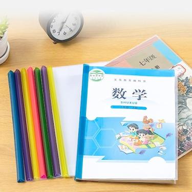 Imagem de ZJchao Capa de Livro Transparente, Reutilizável, Protetor de Jaqueta de Livro para Pastas de Trabalho, Material Pp, Tamanho A4 16k 22k (02)