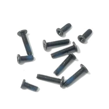 Imagem de HSSDTECH Parafusos de substituição da tampa da base inferior inferior para Lenovo LOQ 15IRX10 83JE LOQ 15AHP10 83JG Parafusos inferiores pretos