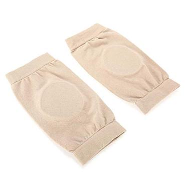 Imagem de Generic Meia de Proteção de Tornozelo Respirável e Confortável para Rachaduras No Calcanhar para Recuperação Dor, Silicone de Nylon, 7,6 X 4,1 X 0,4", Adequada para Rolo de Figura de Hóquei