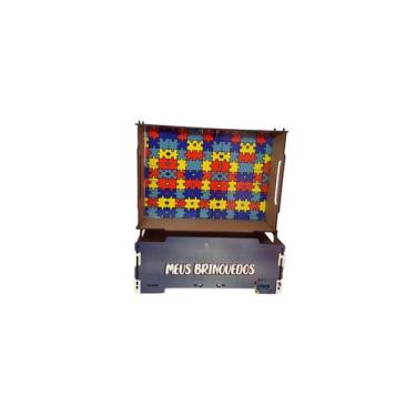 Imagem de Caixa Organizadora de brinquedos para Autistas - Coleção TEA & AMOR