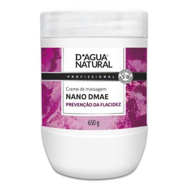 Imagem de Creme massagem nano dmae firmador 650g - D'AGUA NATURAL