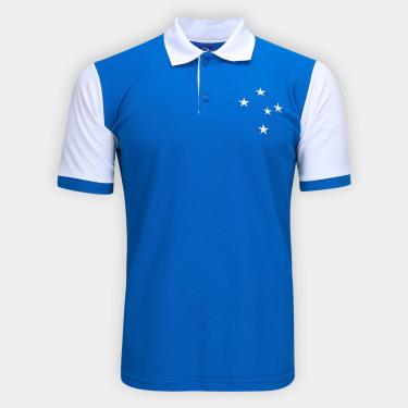 Imagem de Camisa Polo Cruzeiro Estrela Masculina-Masculino