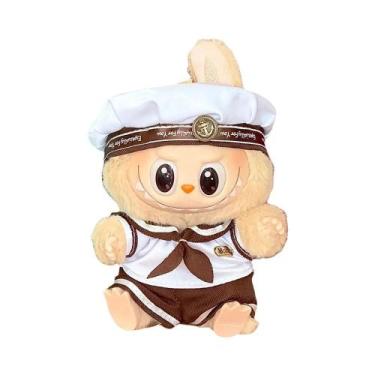 Imagem de Mini Pingente De Roupas Labubu Fofo Para Bonecos De Pelúcia De 15-17cm