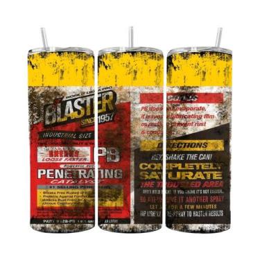 Imagem de Copo Térmico De Aço Inoxidável De 20oz Com Canudo, Reutilizável, Multi