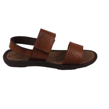 Imagem de Sandalia Itapua Couro Masculino - Cafe