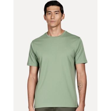 Imagem de Camiseta Aramis Masculina Basic Lisa Mono Icon Verde Menta-Masculino