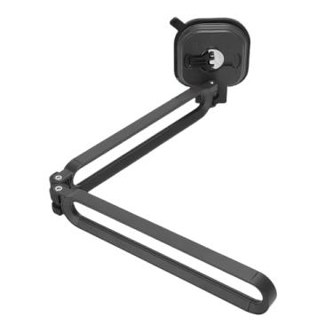 Imagem de aqxreight Rack de Secagem de Roupas Montado na Parede, Cabide Dobrável de Liga de Alumínio para Economia de Espaço Com Ventosa Forte, para Dormitório de RV de Apartamento Com Varanda