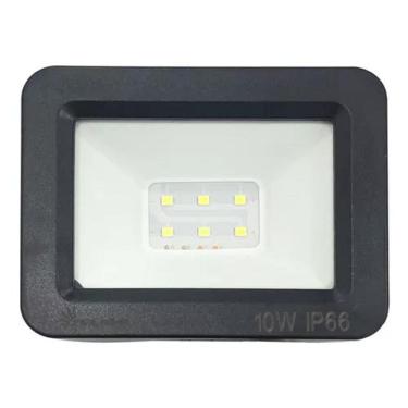 Imagem de Holofote 10W Refletor Iluminação Led Branco Frio Completo