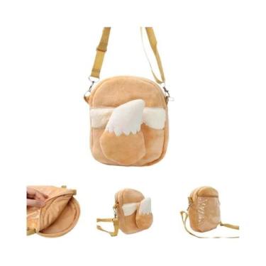 Imagem de Mochila De Pelúcia Anime Pokémon Gengar Mimikyu Snorlax Rowlet Lucario