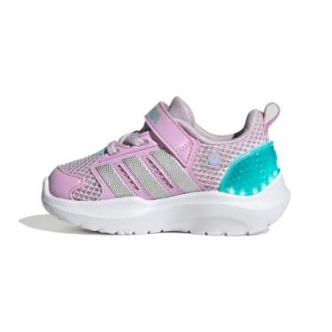 Imagem de adidas Tênis Lightorama para bebês meninos, Lavanda gelada/prata metálica/azul-piscina, 17