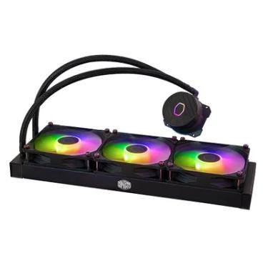 Imagem de Water Cooler Cooler Master Masterliquid 360l Core, ARGB 360mm, Preto