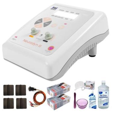 Imagem de Neurodyn III Ibramed Aparelho de Tens, Fes e Burst Eletroestimulador C