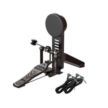 Imagem de Pad e Pedal de Bumbo Nux para Bateria Eletrônica Avulso Compatível com