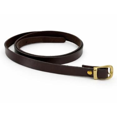 Imagem de Cinto Fino Feminino Para Jeans Basico Fivela Dourado-Feminino