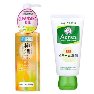 Imagem de Double Cleansing Anti-Acnes - Sabonete e Demaquilante - Hada Labo