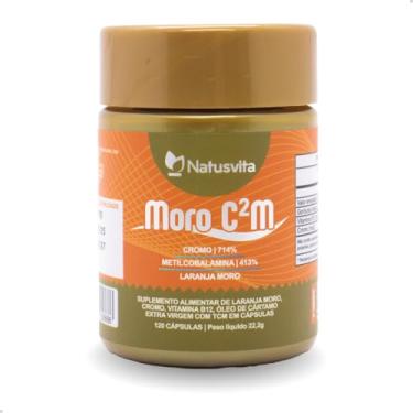 Imagem de 120 cápsulas Moro C2M (Laranja Moro + Óleo de Cártamo + Metilcobalamina + Picolinato de Cromo + TCM)