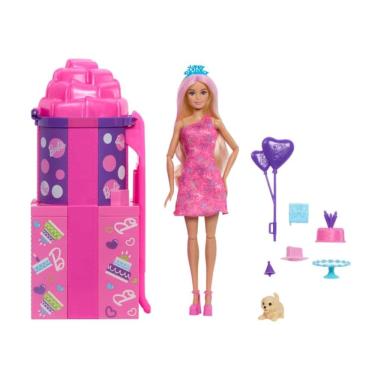 Imagem de Barbie Rise e Surprise Aniversário com Acessórios - Mattel