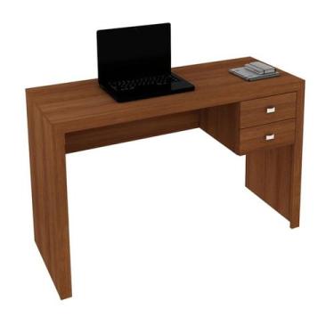 Imagem de Mesa Para Computador / Escritorio ME4123 Amendoa Tecno Mobili, Amendoa
